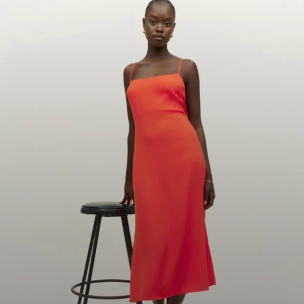 Reformation Dover Dress Red Hot Day